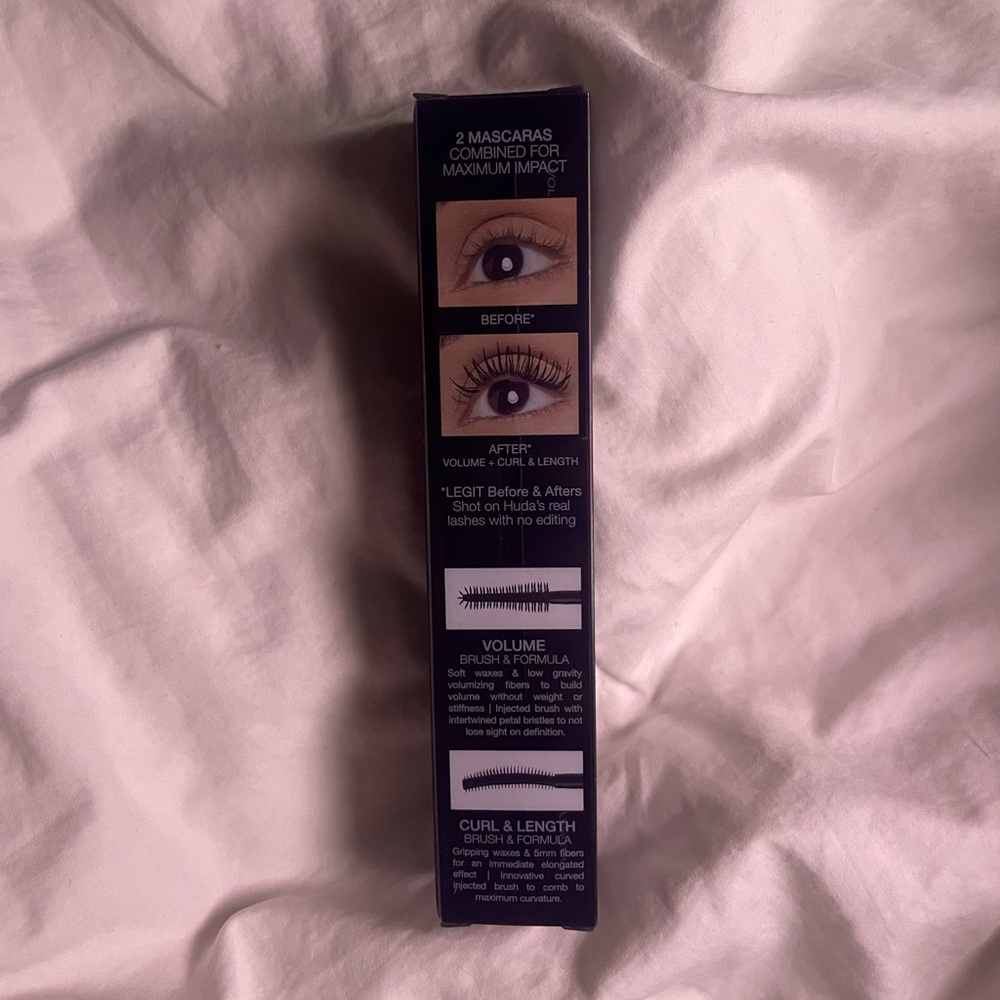 Huda Beauty Legit Lashes Mascara(Double-Ended)